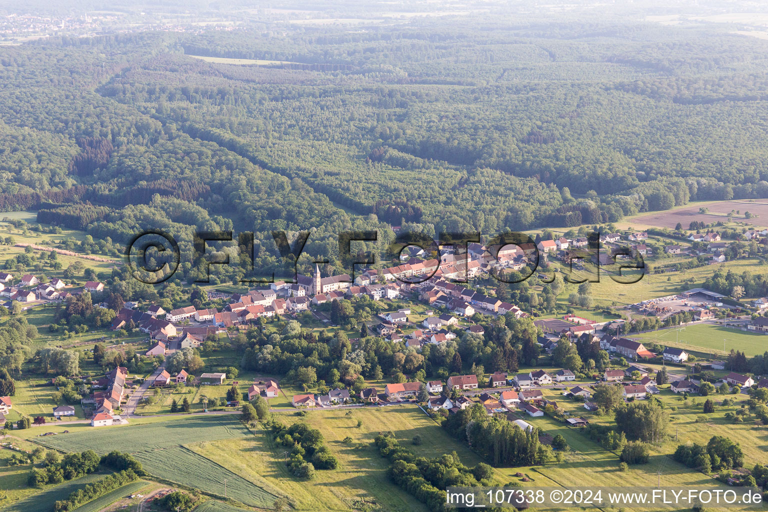 Siltzheim in the state Bas-Rhin, France