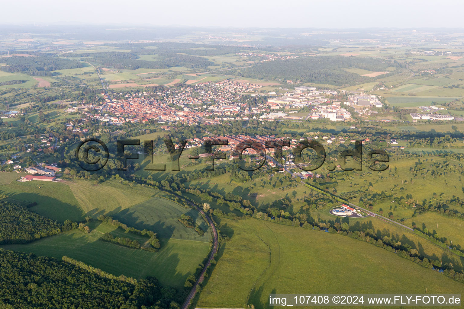 Sarre-Union in the state Bas-Rhin, France