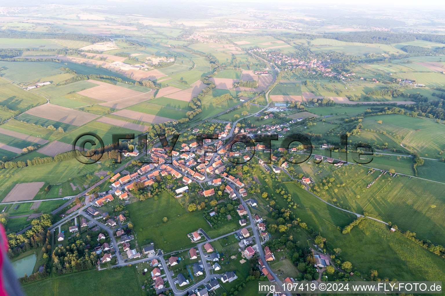 Vœllerdingen in the state Bas-Rhin, France