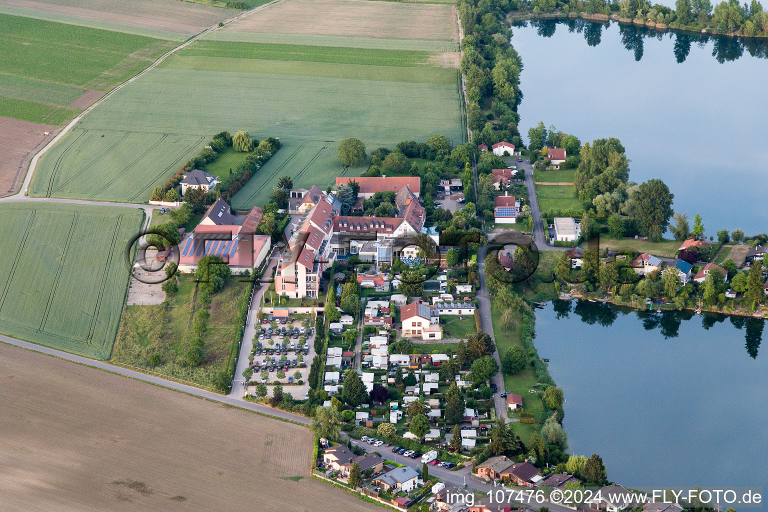 Speyer, Binshof in Otterstadt in the state Rhineland-Palatinate, Germany