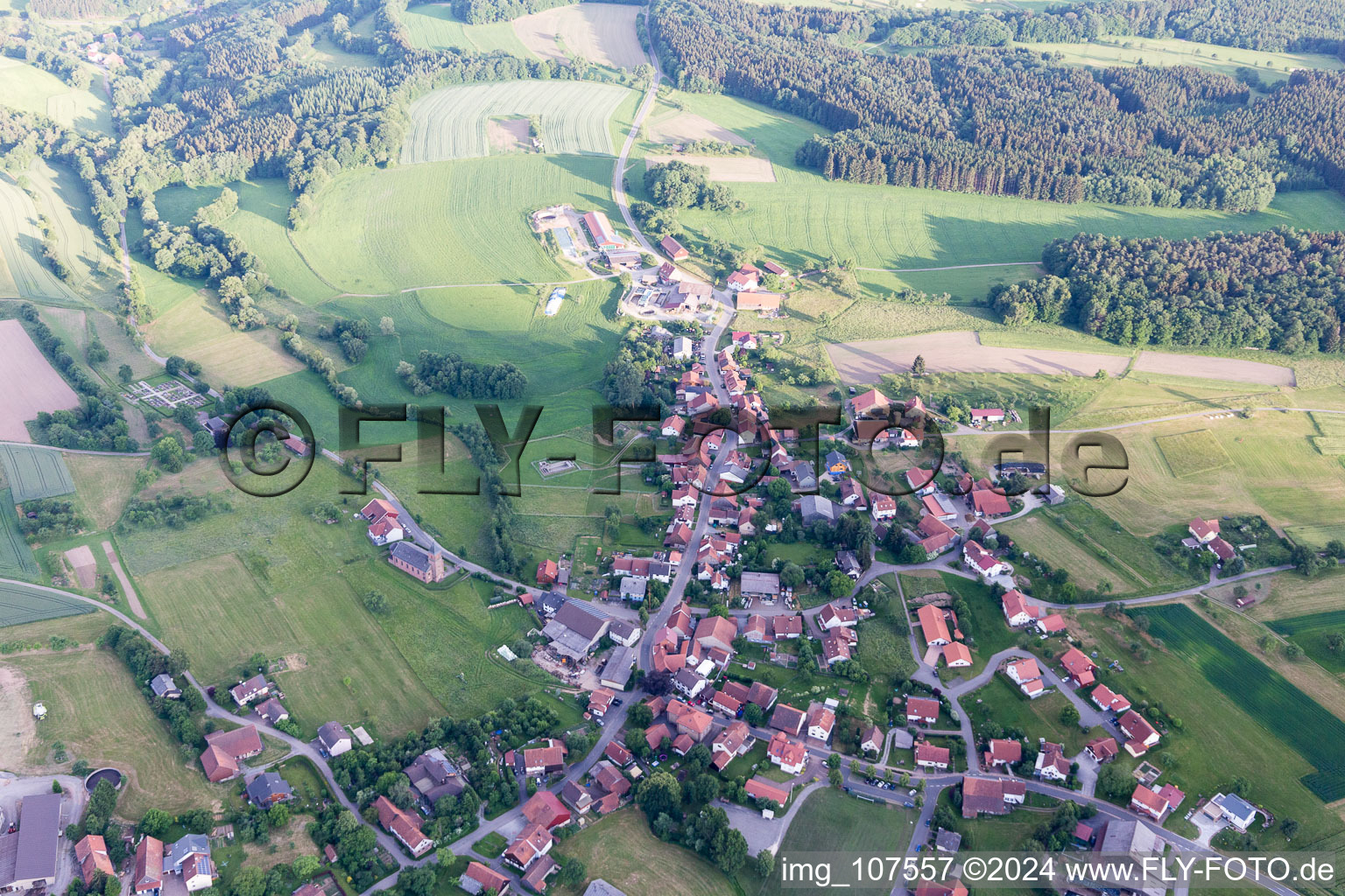 Donebach in the state Baden-Wuerttemberg, Germany