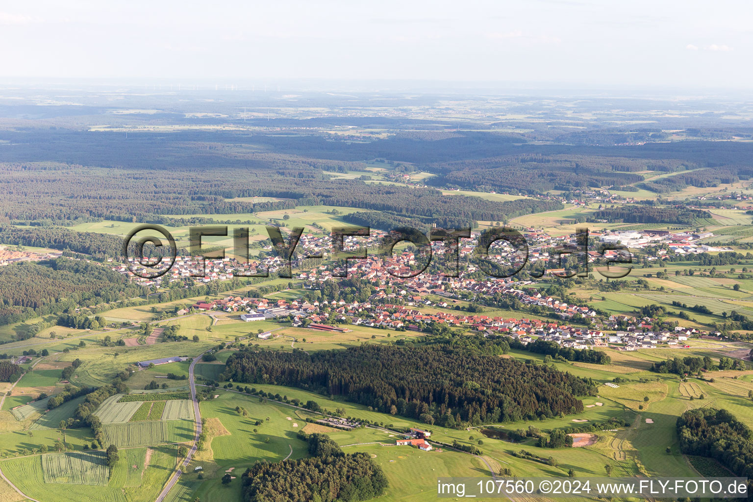 Mudau in the state Baden-Wuerttemberg, Germany