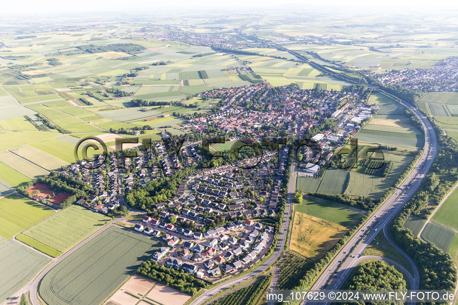 Klein-Winternheim in the state Rhineland-Palatinate, Germany