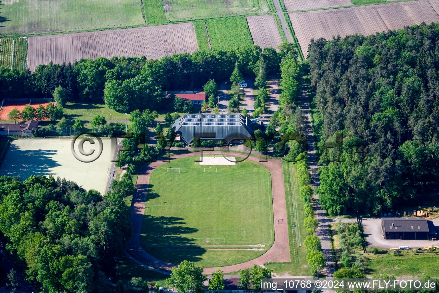 TUS sports facilities in the district Schaidt in Wörth am Rhein in the state Rhineland-Palatinate, Germany