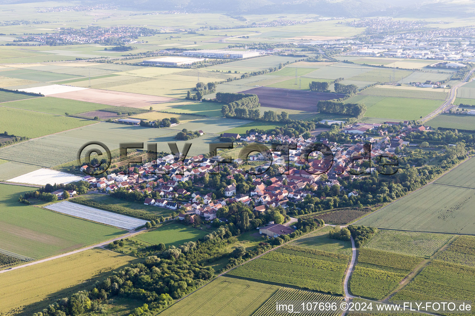 Obersülzen in the state Rhineland-Palatinate, Germany