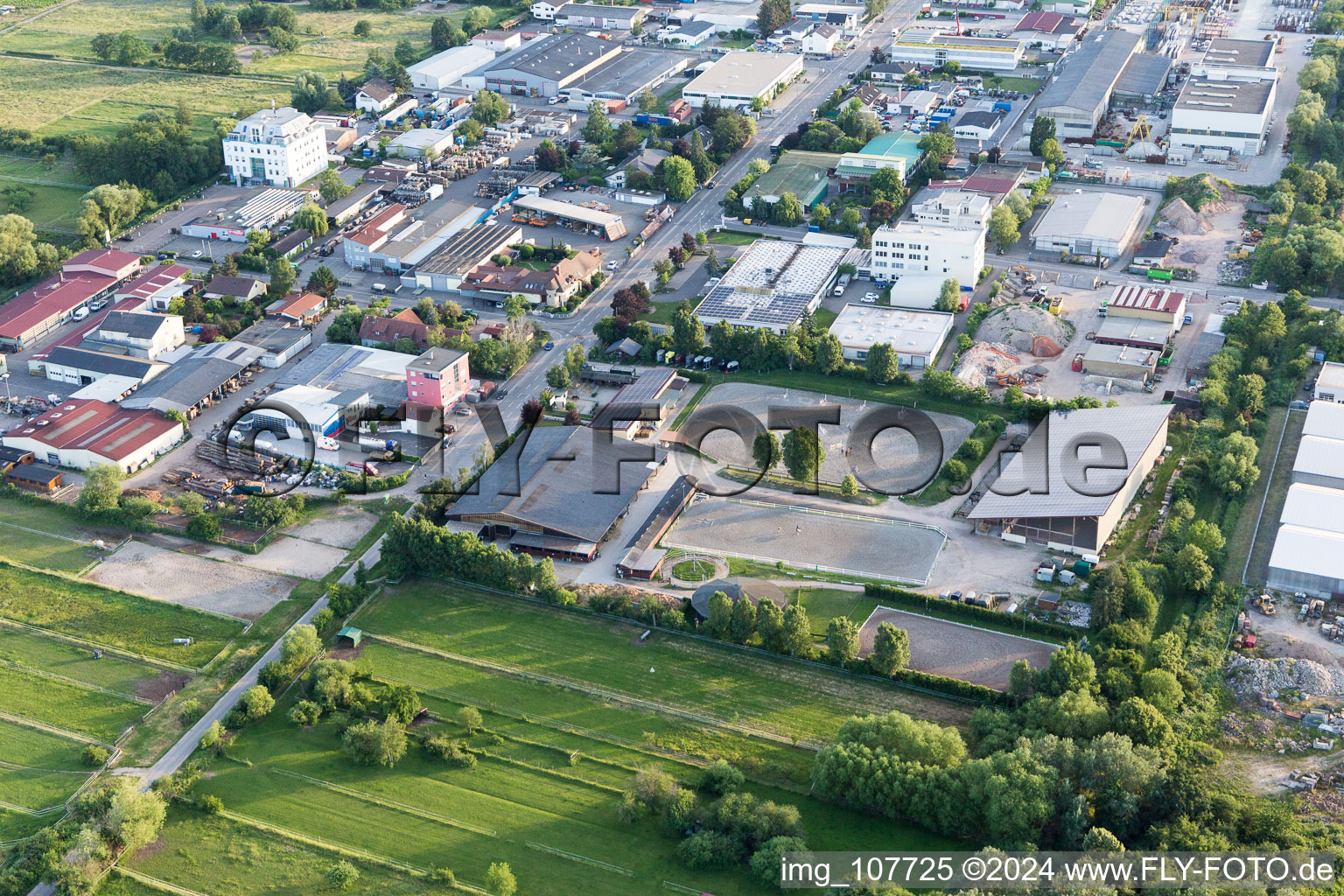 Equestrian club in Bad Dürkheim in the state Rhineland-Palatinate, Germany