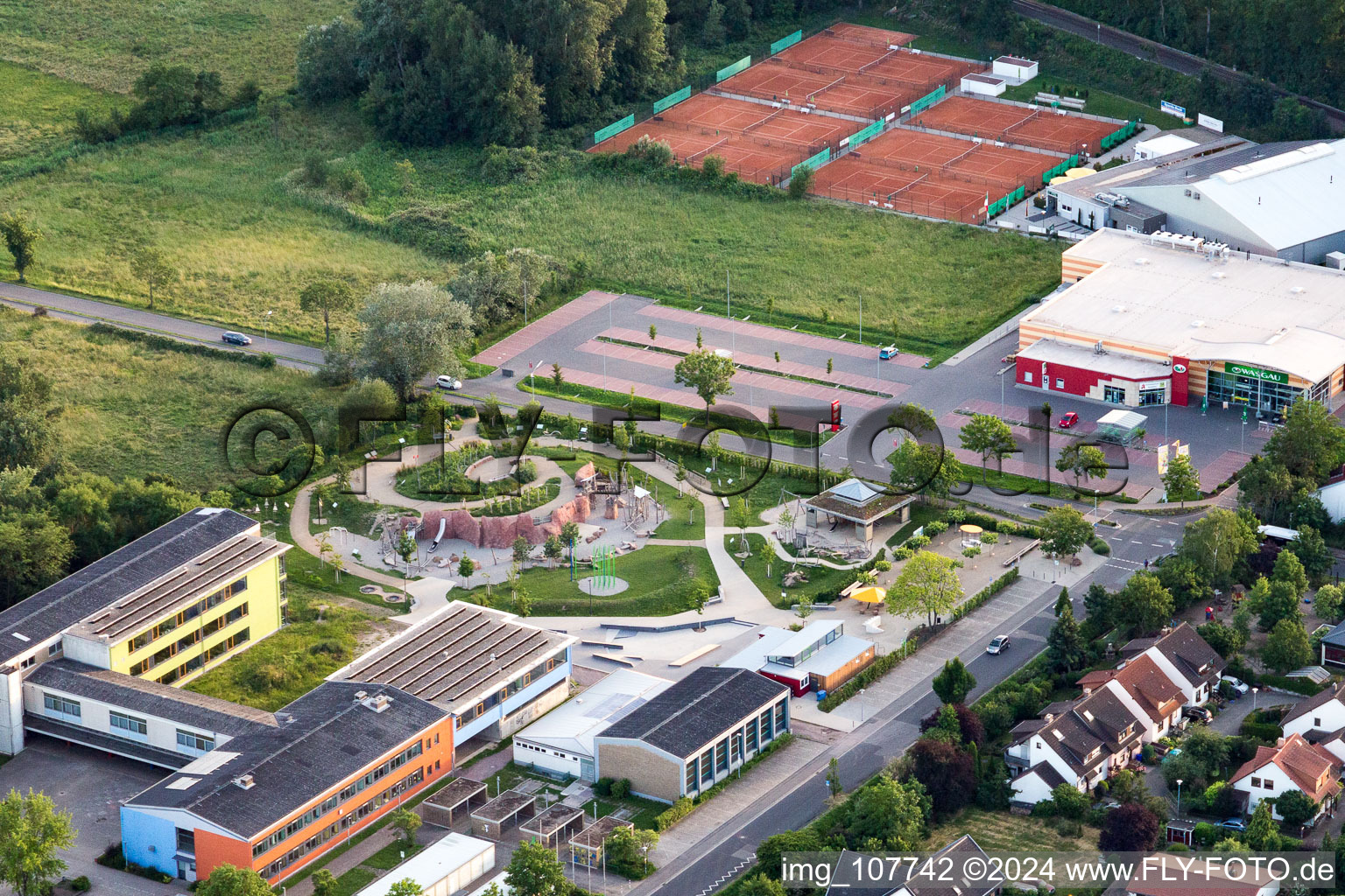 Playground alla hopp! in Deidesheim in the state Rhineland-Palatinate, Germany