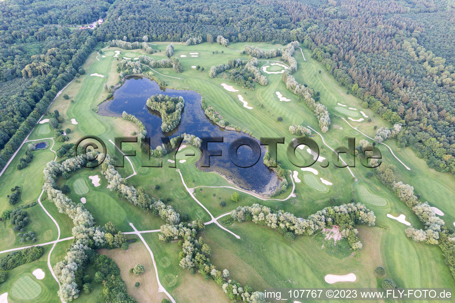 Golf Dreihof in Essingen in the state Rhineland-Palatinate, Germany
