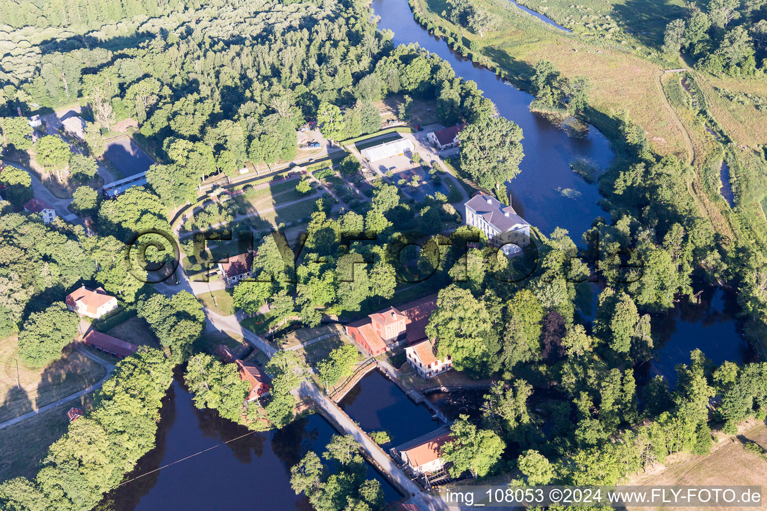 Odensjö in the state Kronoberg, Sweden out of the air