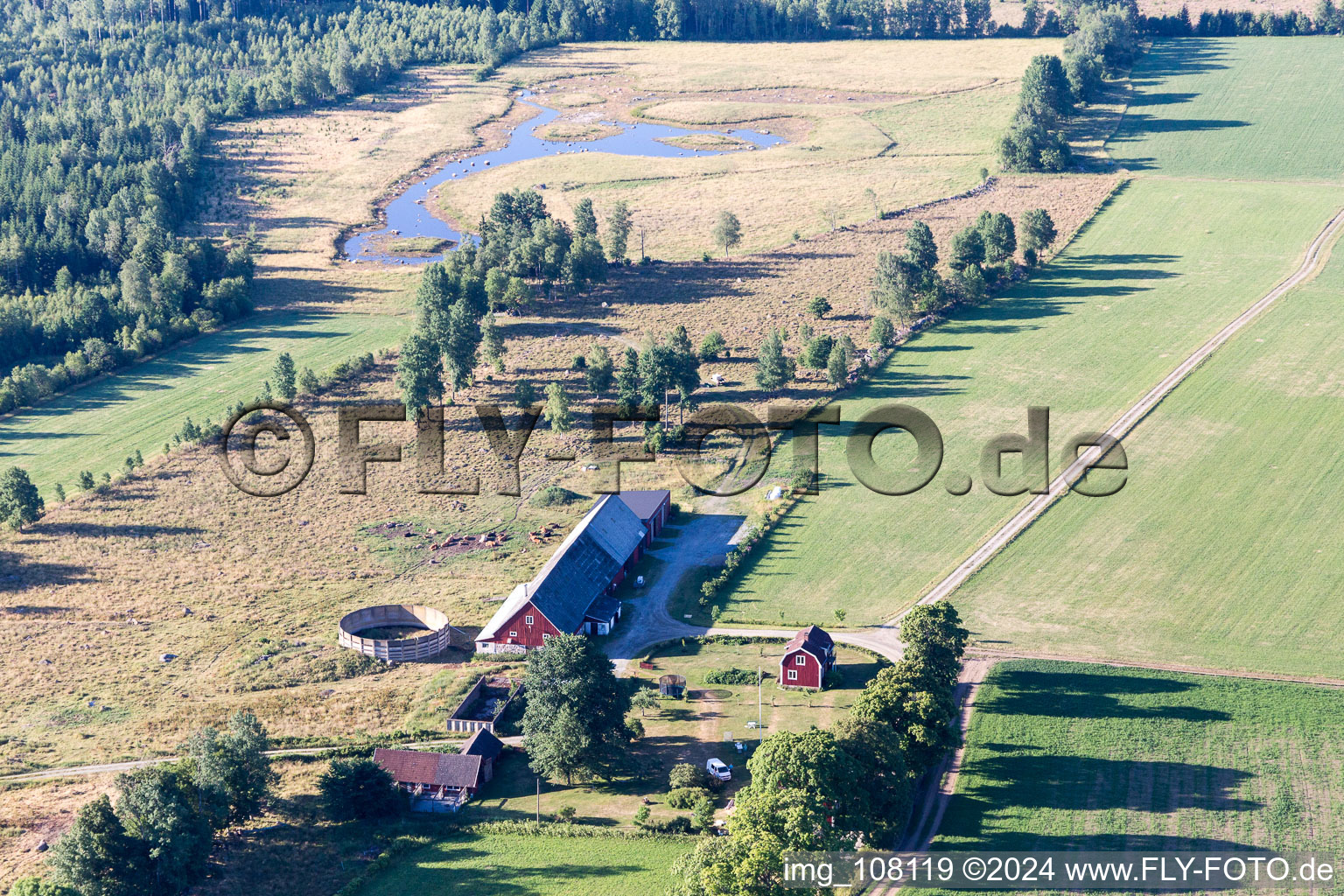 Norra Arnön in the state Kronoberg, Sweden