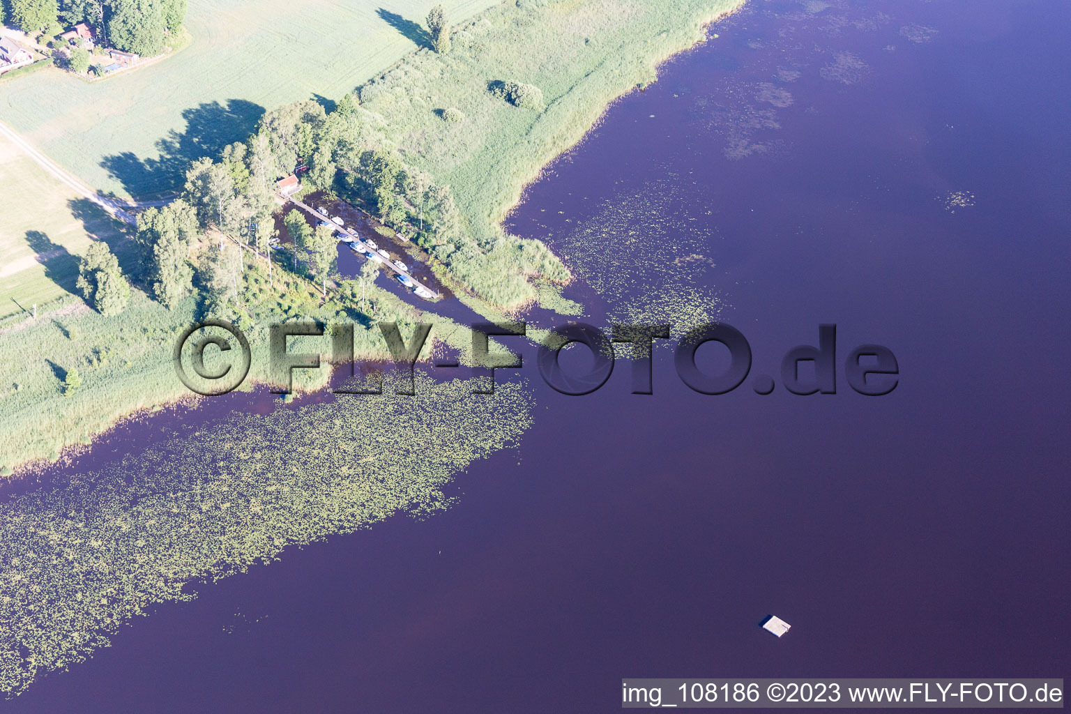 Drone image of Torne in the state Kronoberg, Sweden