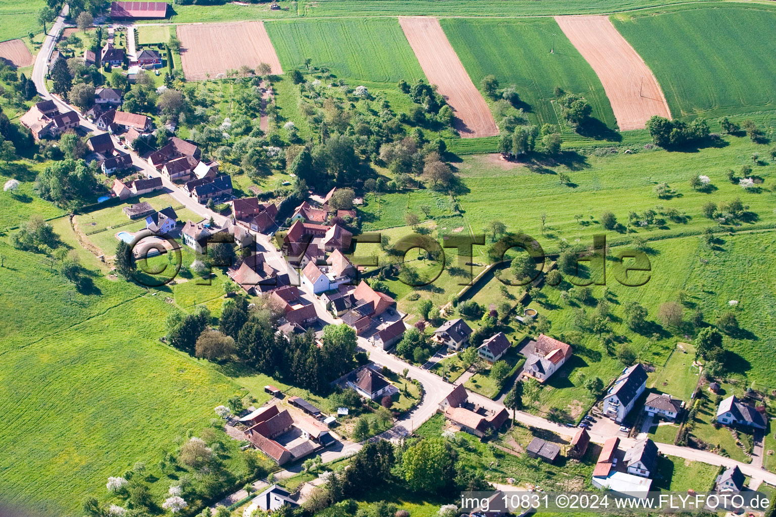 Schirlenhof in Gundershoffen in the state Bas-Rhin, France