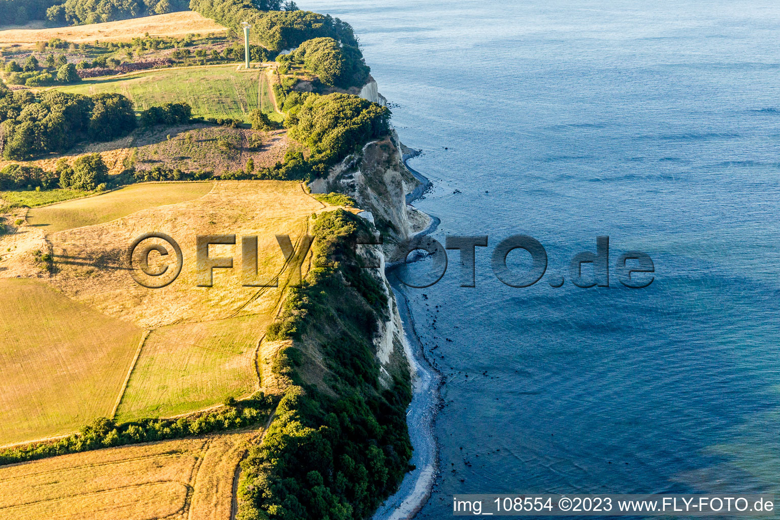 Borre in the state Zealand, Denmark from above