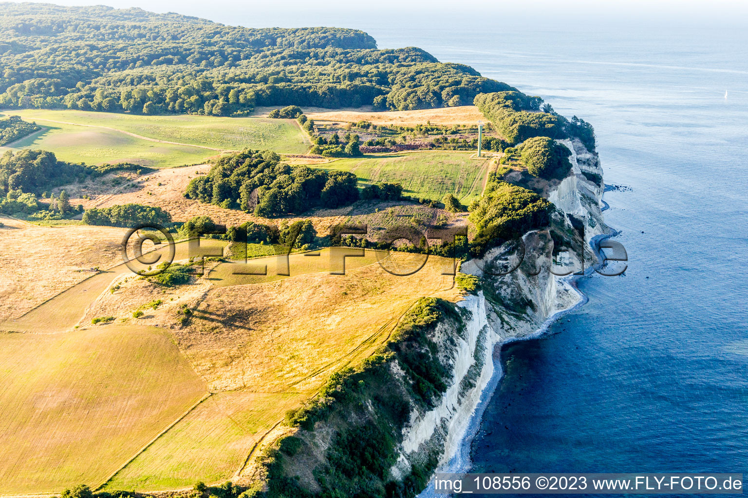 Borre in the state Zealand, Denmark out of the air