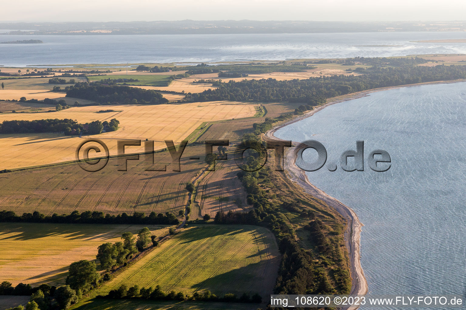 Stege in the state Zealand, Denmark seen from above