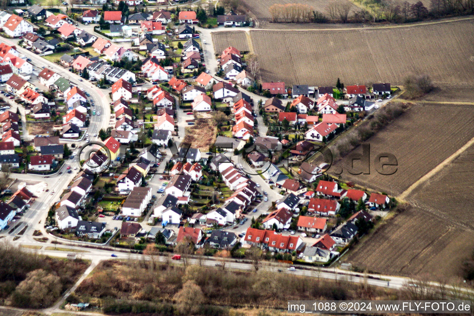 Trifelsstr in Hagenbach in the state Rhineland-Palatinate, Germany