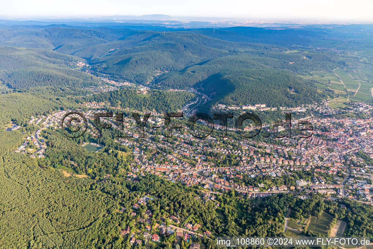 District Wachenheim in Wachenheim an der Weinstraße in the state Rhineland-Palatinate, Germany