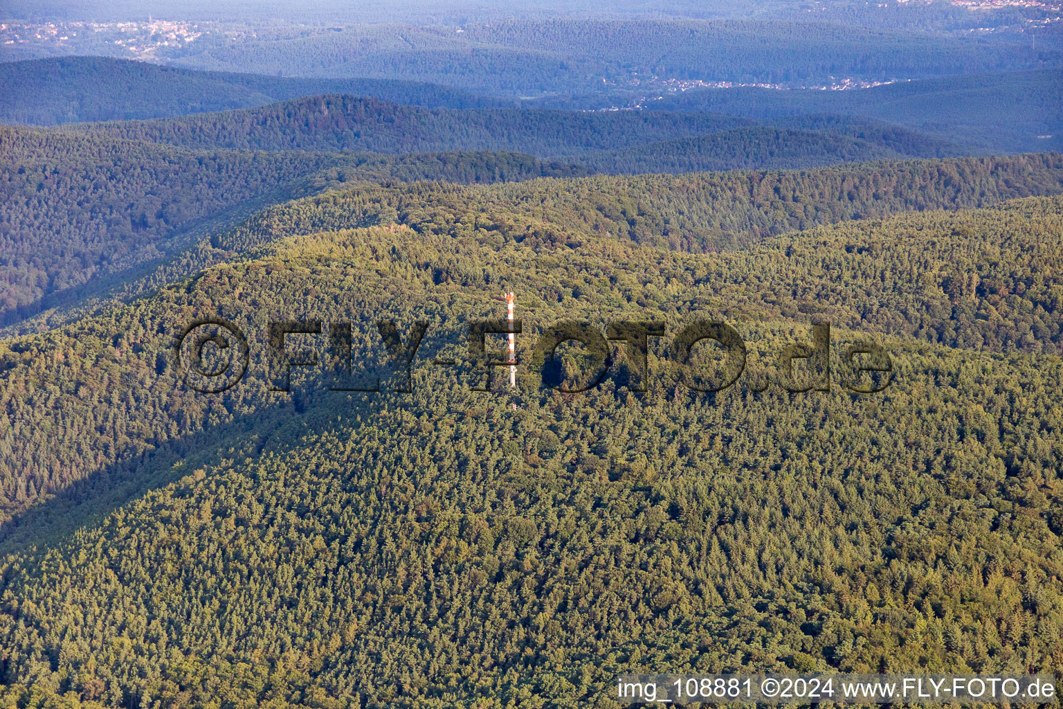 Bismarck Tower in Kallstadt in the state Rhineland-Palatinate, Germany