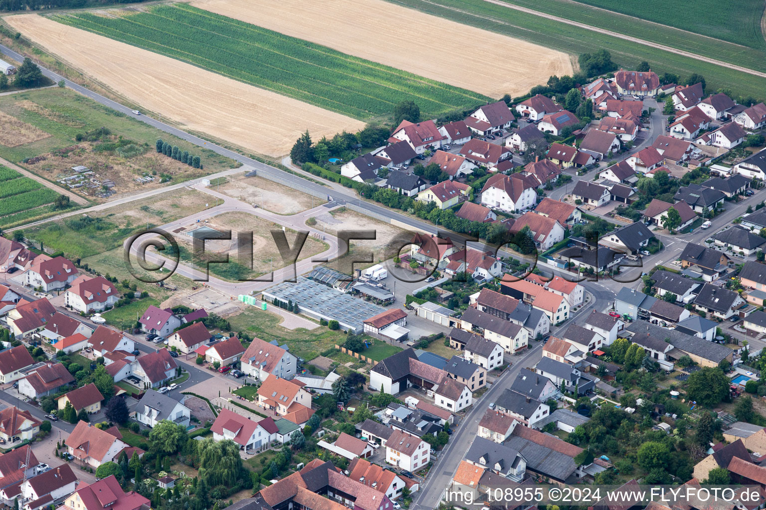 Kuhardt in the state Rhineland-Palatinate, Germany out of the air