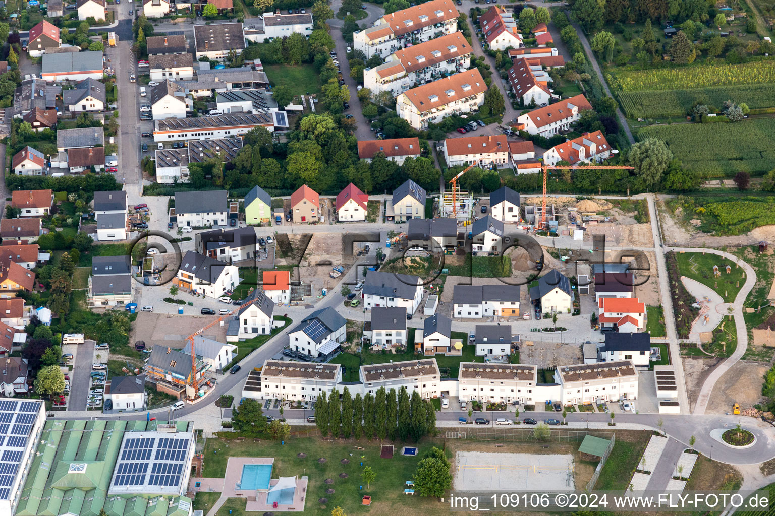 Walzbachbad in Weingarten in the state Baden-Wuerttemberg, Germany