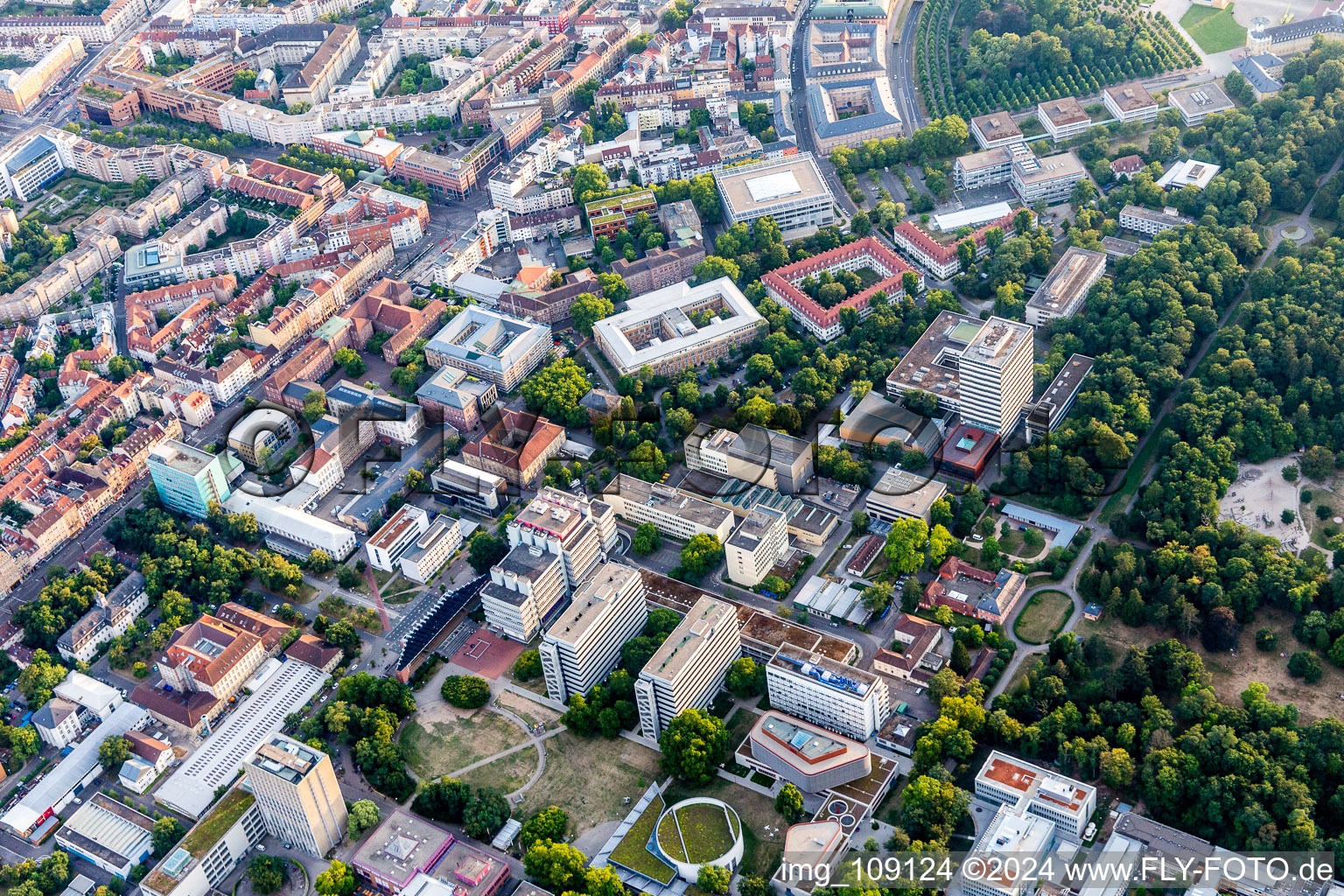 KIT in the district Innenstadt-Ost in Karlsruhe in the state Baden-Wuerttemberg, Germany