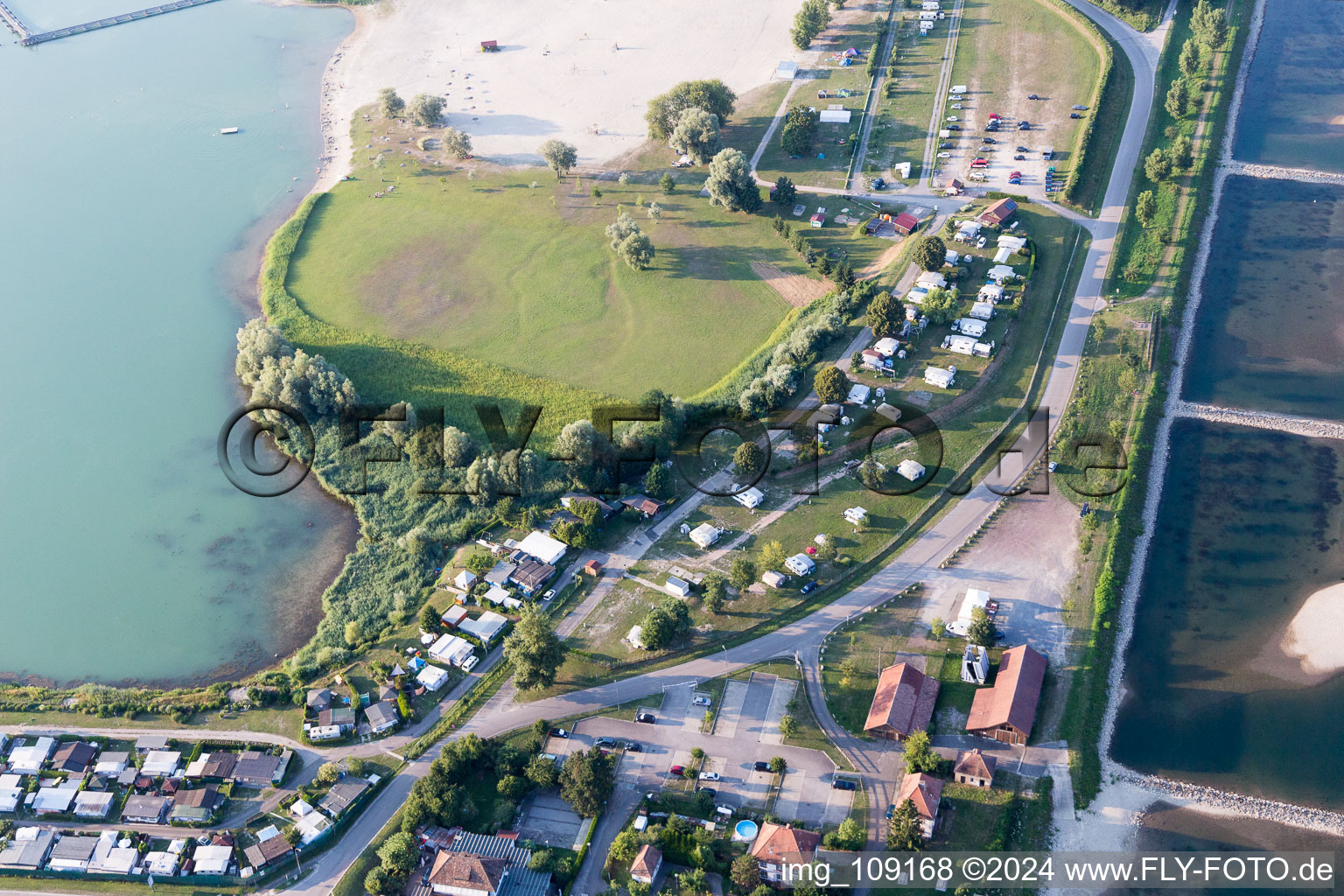 Camping les bords du Rhin in Seltz in the state Bas-Rhin, France