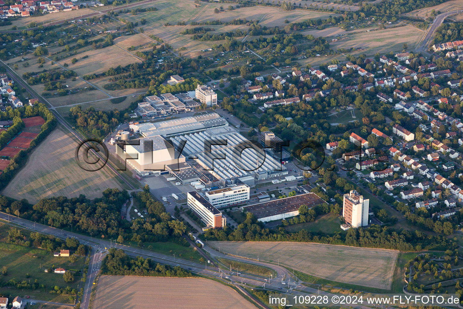 NW City, L'Oreal in the district Nordweststadt in Karlsruhe in the state Baden-Wuerttemberg, Germany