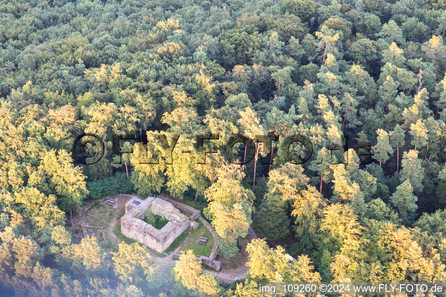 Castle Schlössel in Klingenmünster in the state Rhineland-Palatinate, Germany