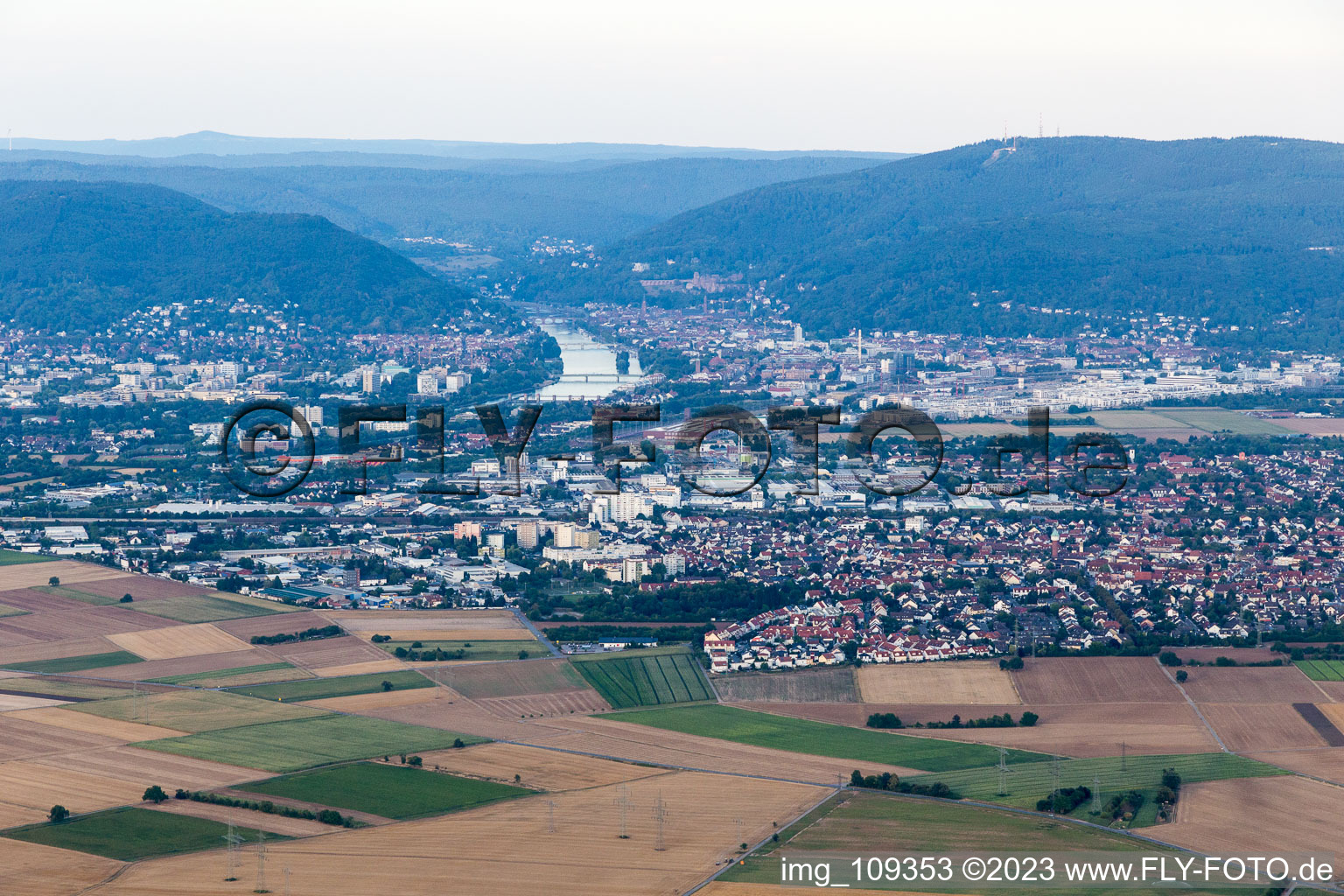 District Pfaffengrund-Nord in Heidelberg in the state Baden-Wuerttemberg, Germany