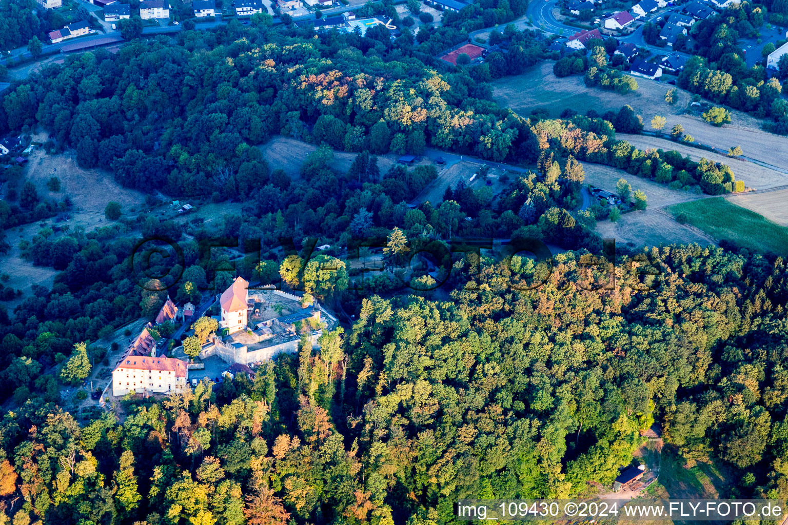 Reichenberg Castle in Reichelsheim in the state Hesse, Germany