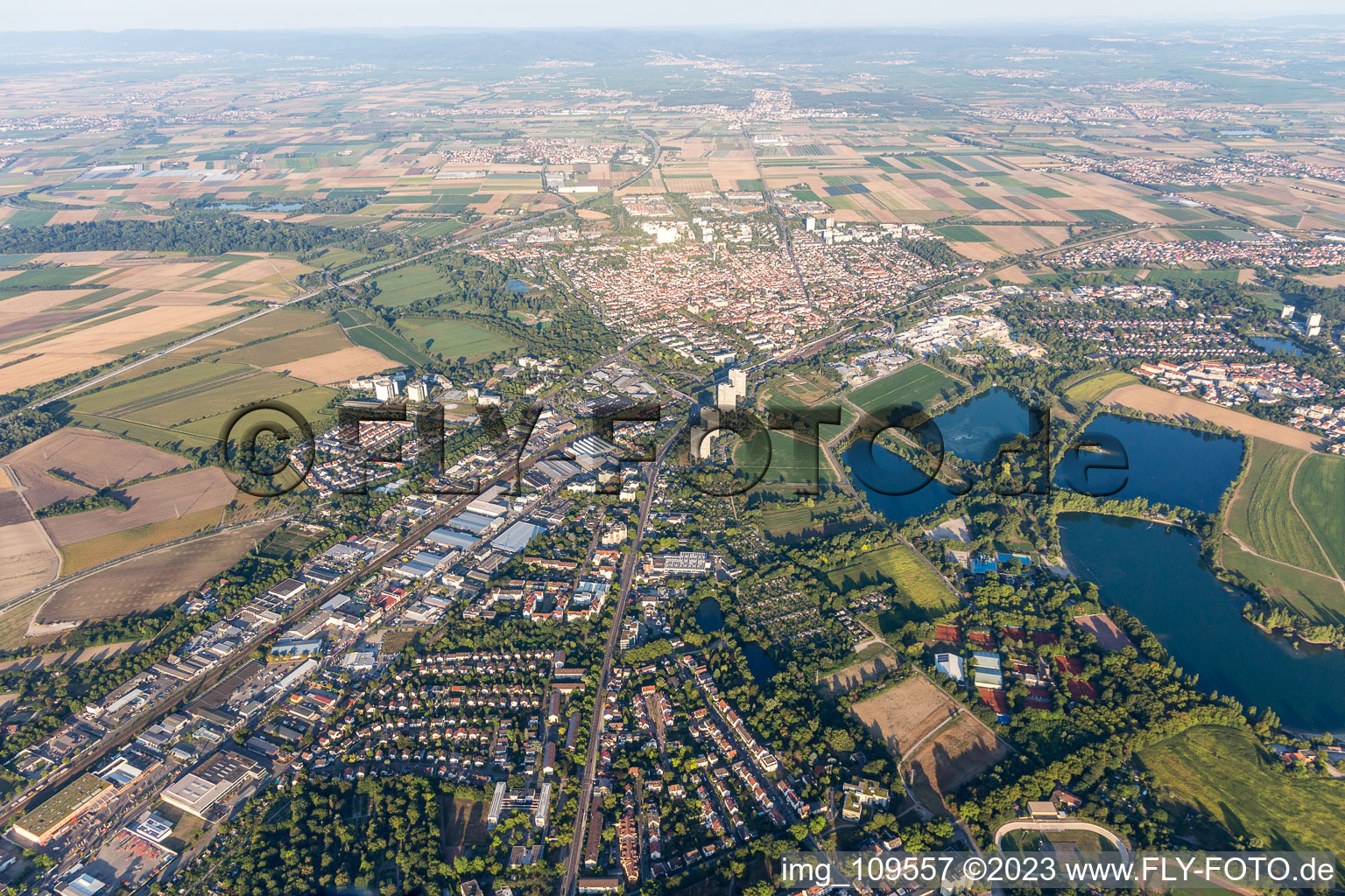 Sternstr in the district Friesenheim in Ludwigshafen am Rhein in the state Rhineland-Palatinate, Germany