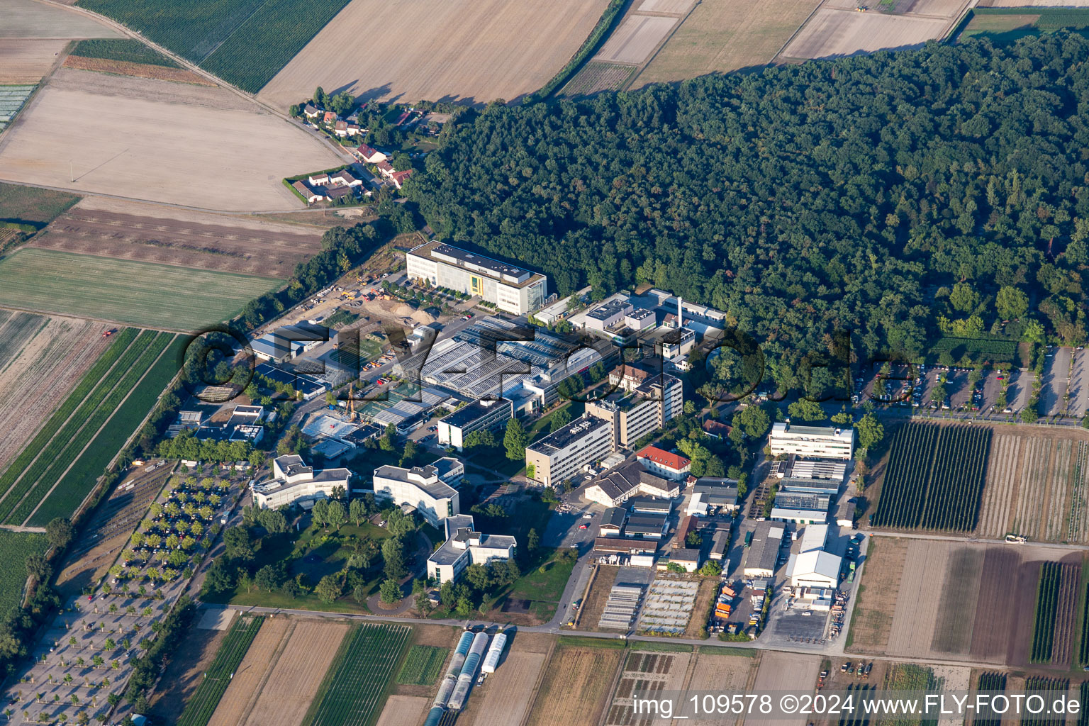 BASF Agricultural Center in Limburgerhof in the state Rhineland-Palatinate, Germany