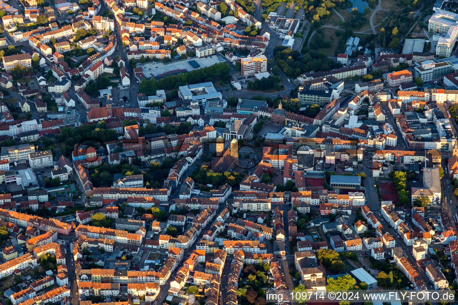 St. Pirmin in Pirmasens in the state Rhineland-Palatinate, Germany