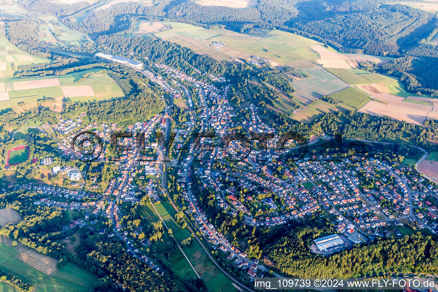 Thaleischweiler-Fröschen in the state Rhineland-Palatinate, Germany