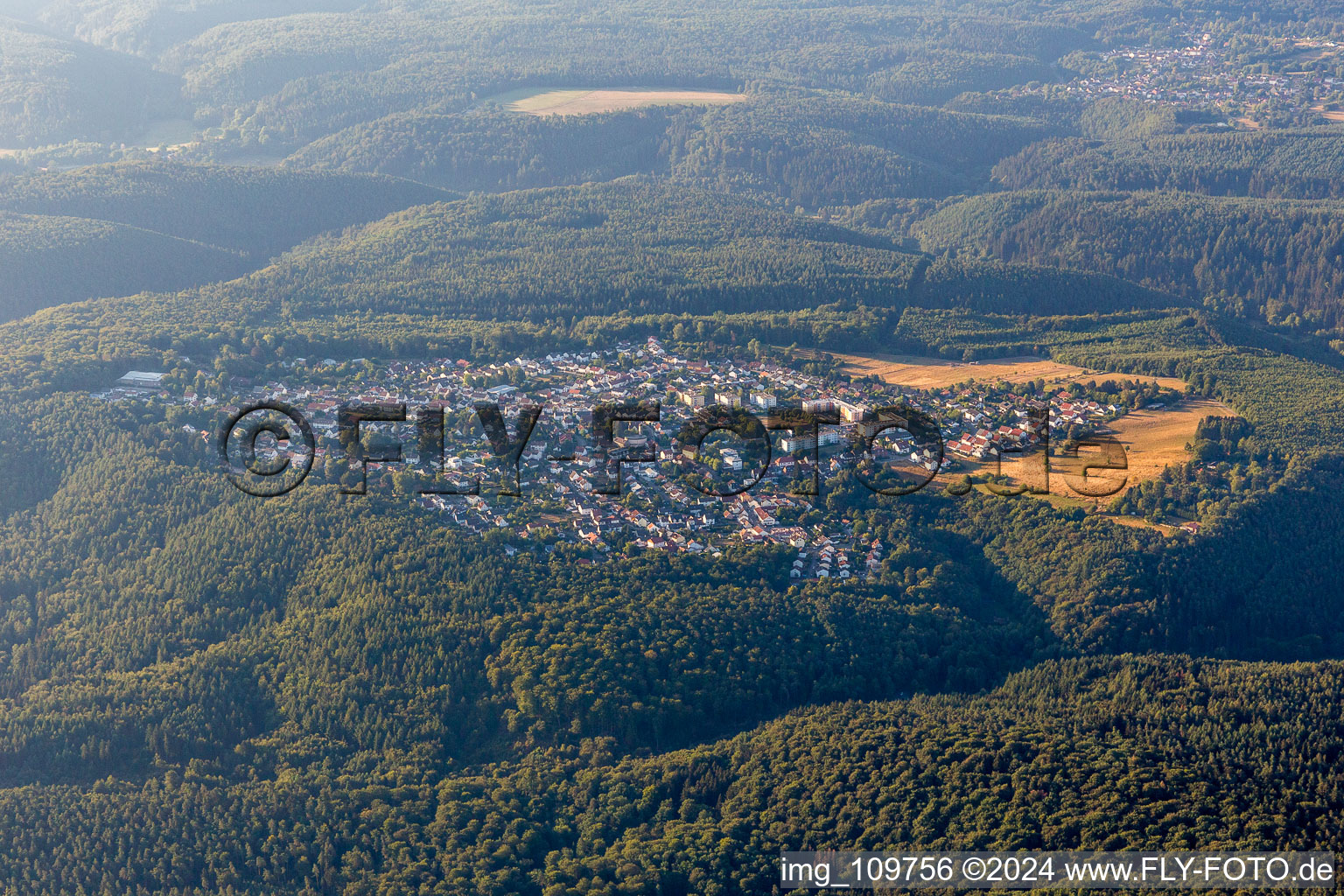 District Hohenecken in Kaiserslautern in the state Rhineland-Palatinate, Germany