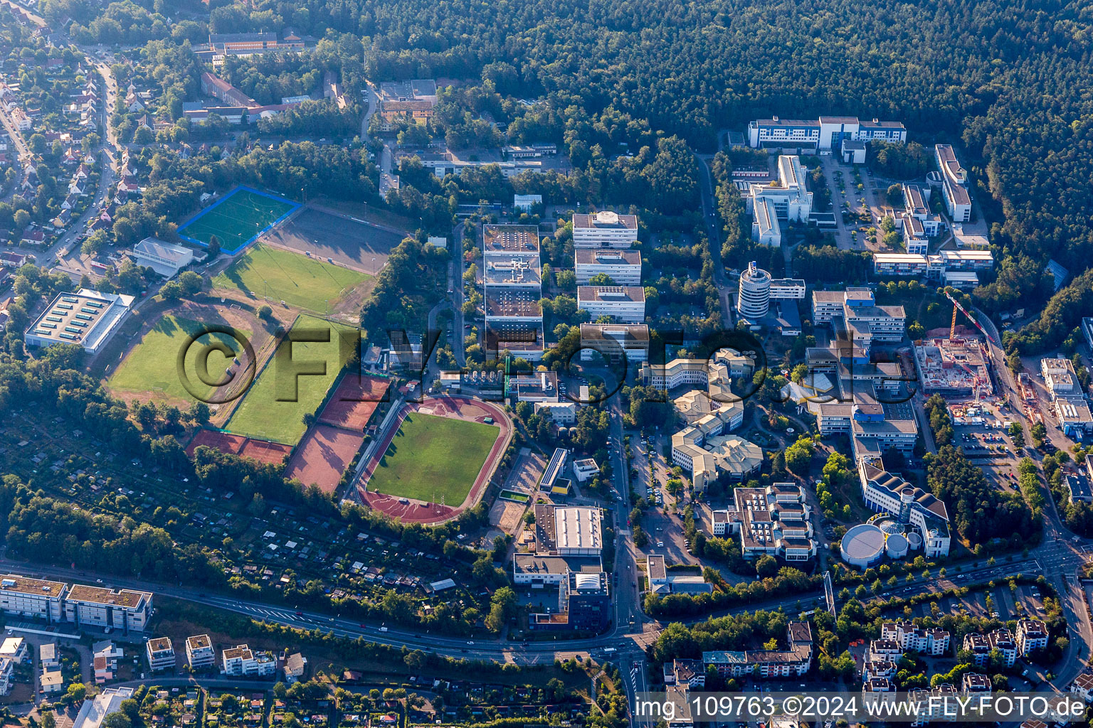 Kaiserslautern in the state Rhineland-Palatinate, Germany