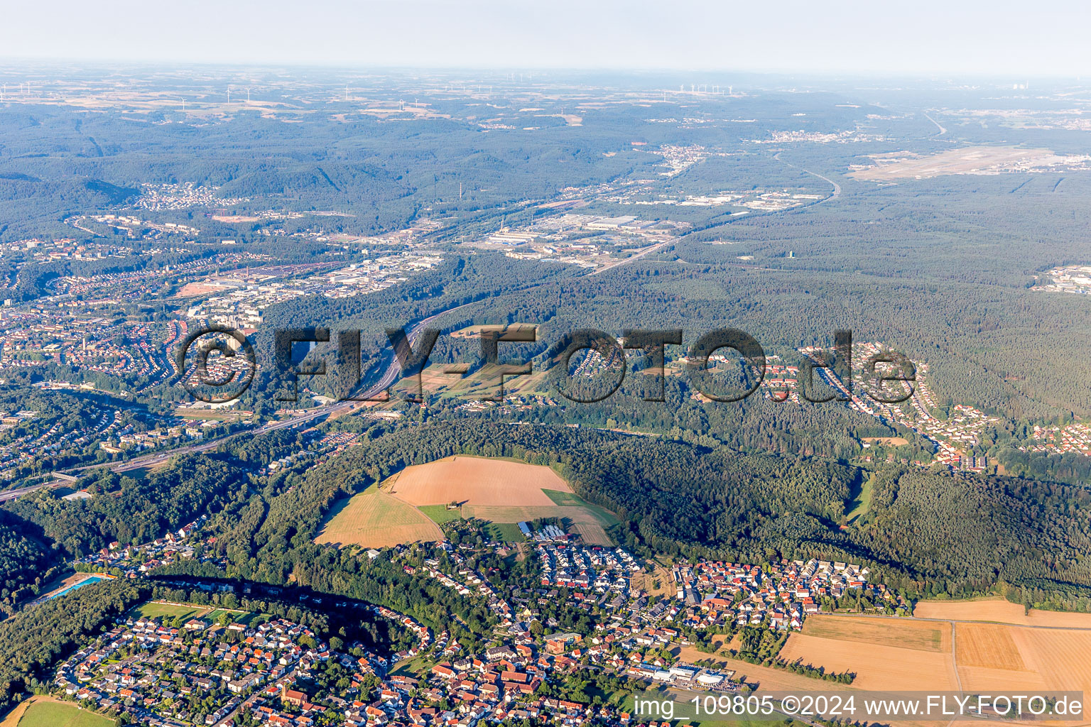 Moorlautern in the state Rhineland-Palatinate, Germany