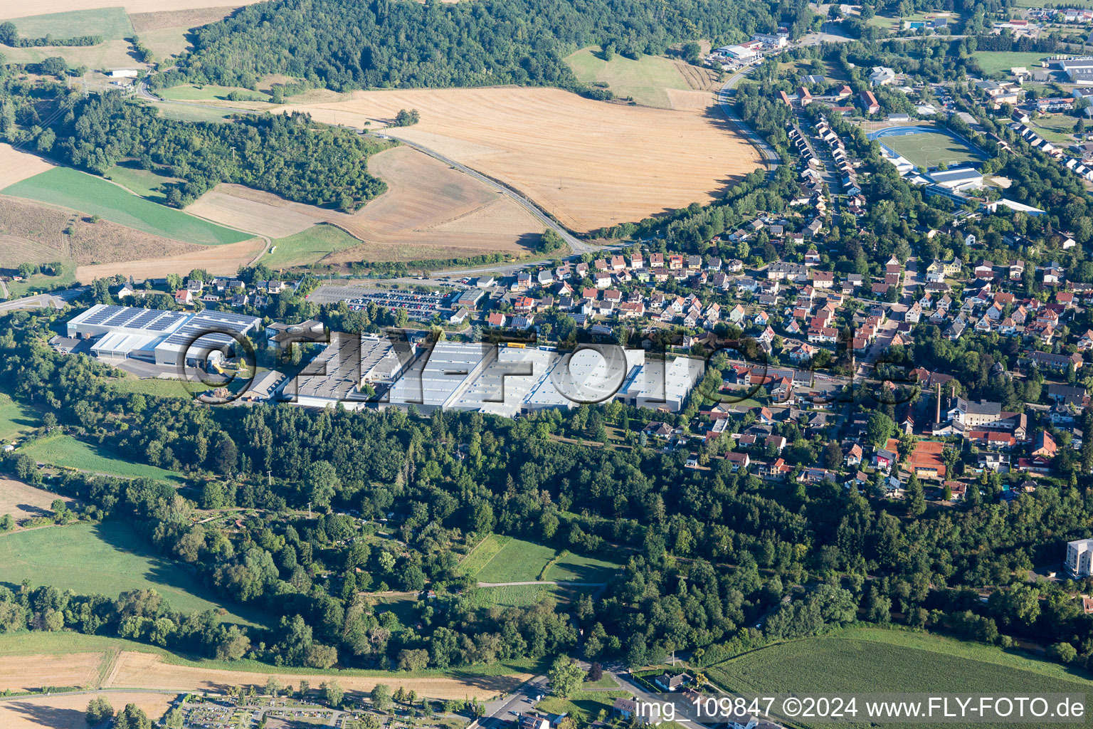 Meisenheim in the state Rhineland-Palatinate, Germany