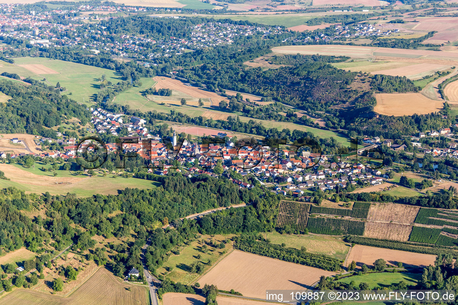 Staudernheim in the state Rhineland-Palatinate, Germany