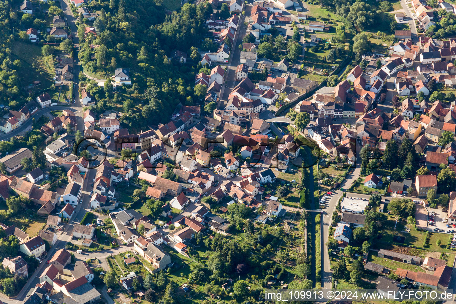 Alsenz in the state Rhineland-Palatinate, Germany