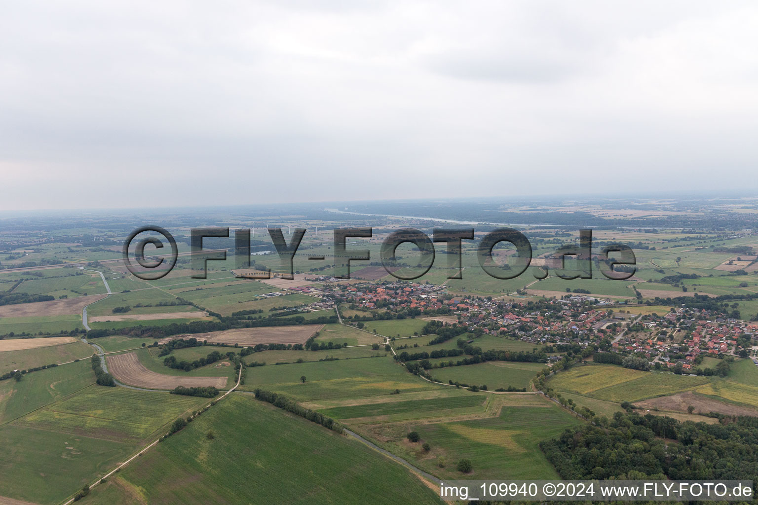 Echem in the state Lower Saxony, Germany