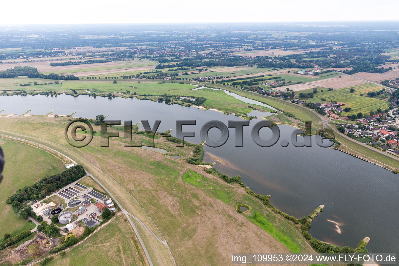 Lauenburg foothills of the Elbe in Lauenburg in the state Schleswig Holstein, Germany