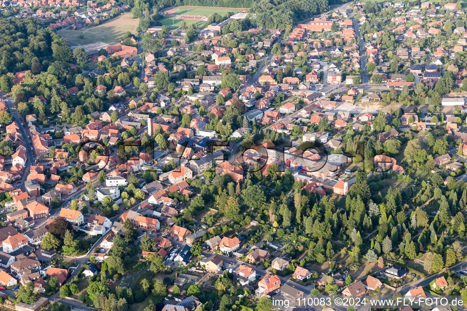 District Altenebstorf in Ebstorf in the state Lower Saxony, Germany