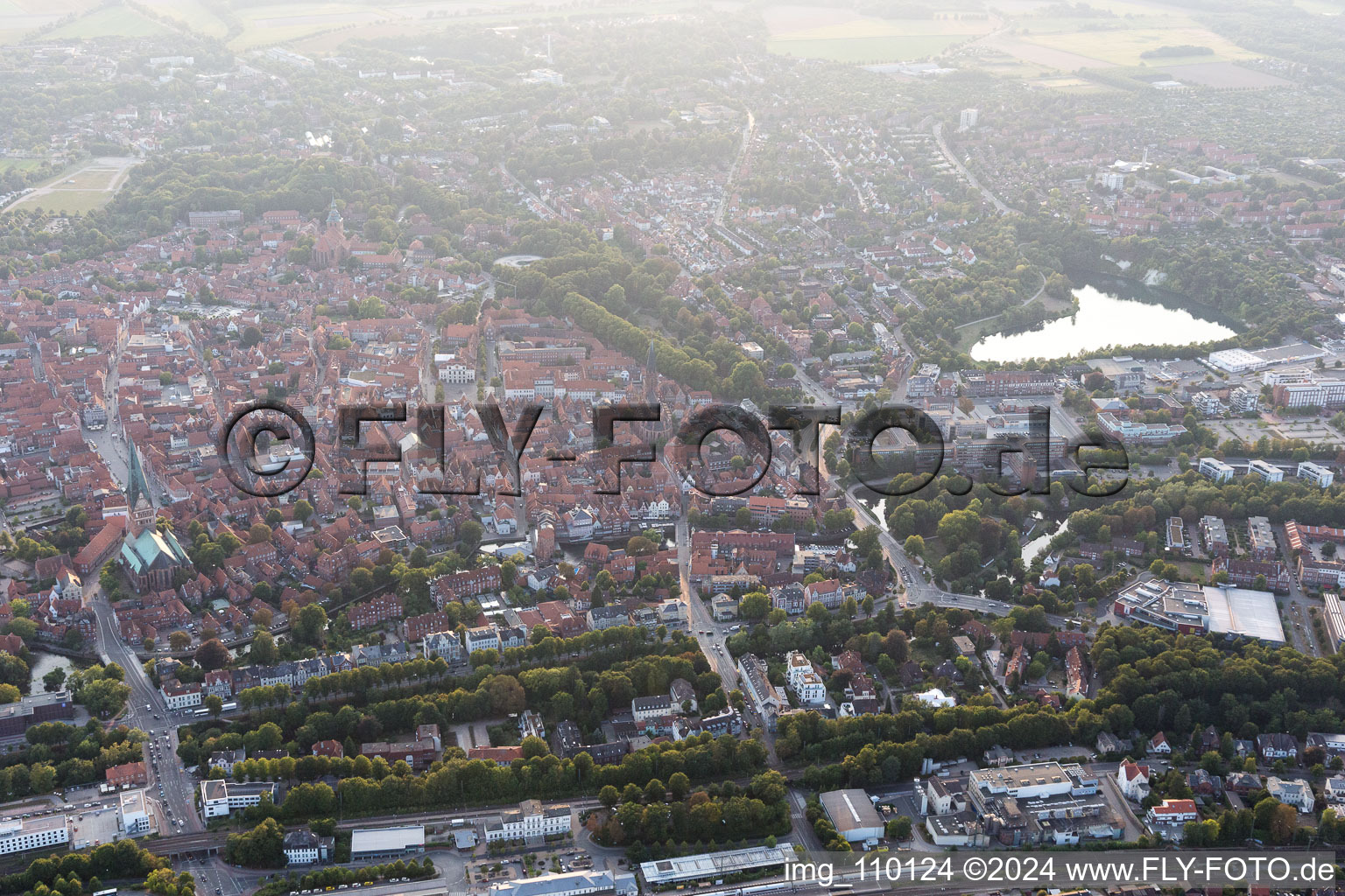 Old Town in Lüneburg in the state Lower Saxony, Germany