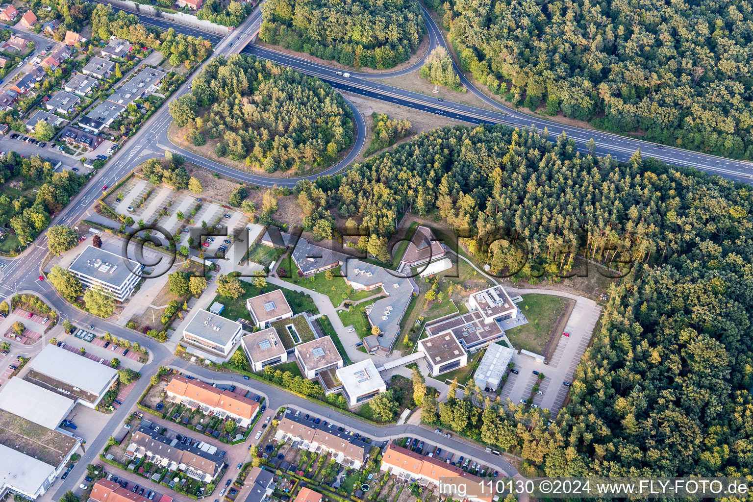 Campus building of Werum Software & Systems AG and Werum IT Solutions GmbH in the district Moorfeld in Lueneburg in the state Lower Saxony, Germany