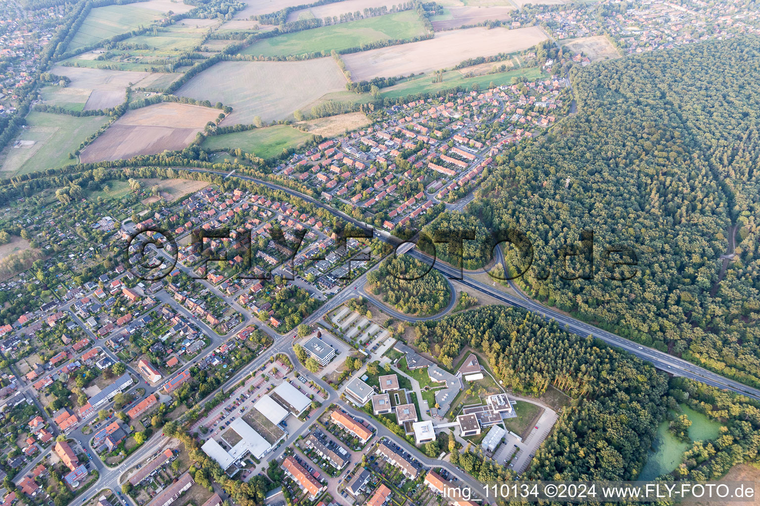 Moorfeld in the state Lower Saxony, Germany