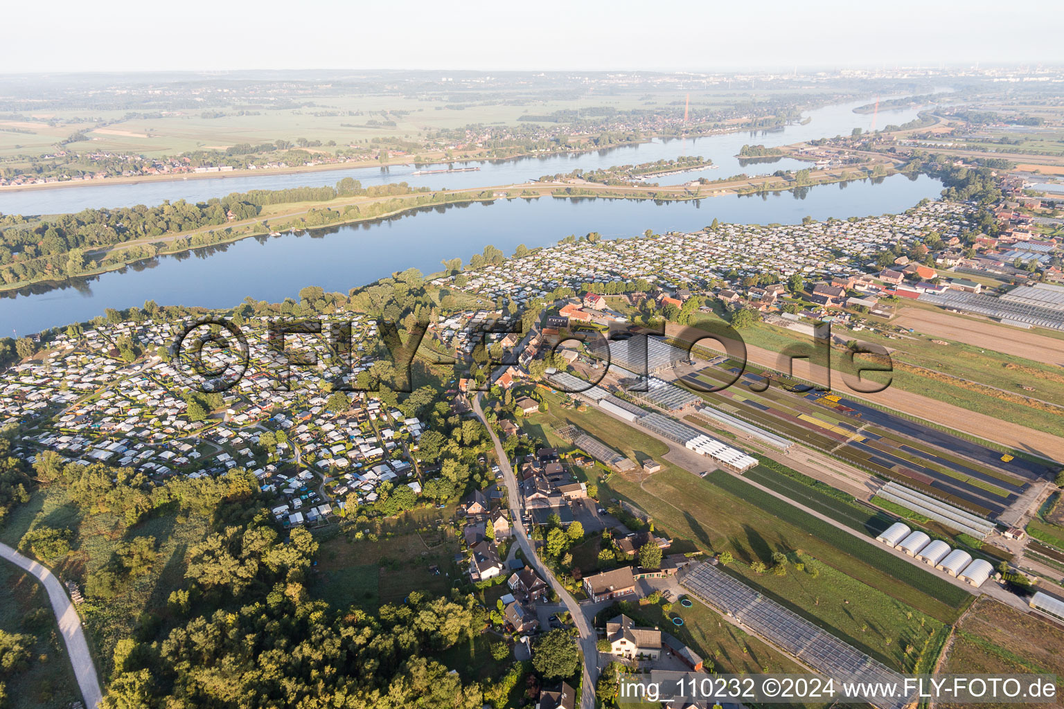 Camping Oortkaten in Fünfhausen in the state Hamburg, Germany