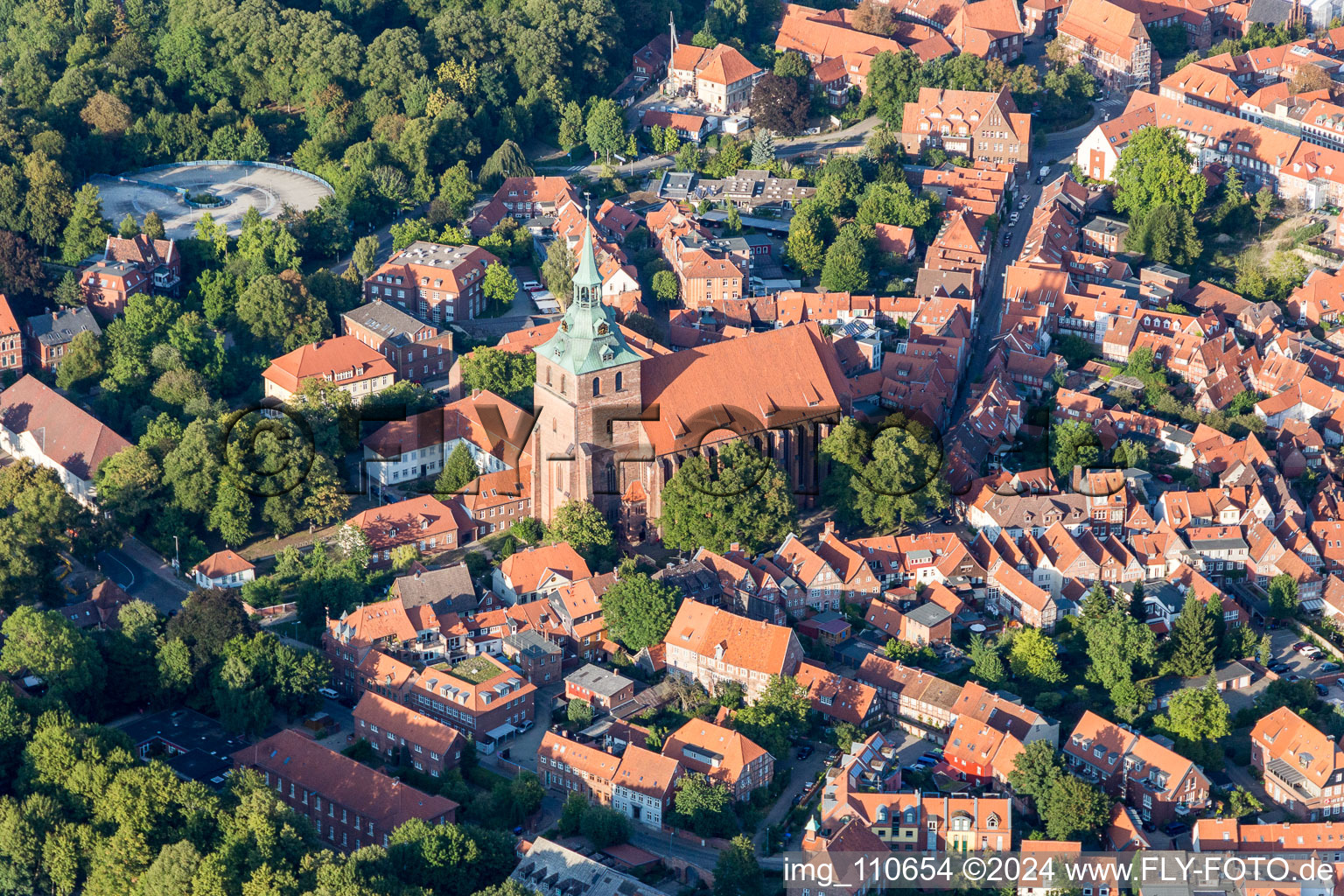 Church building St. Michaeliskirche in Lueneburg in the state Lower Saxony, Germany