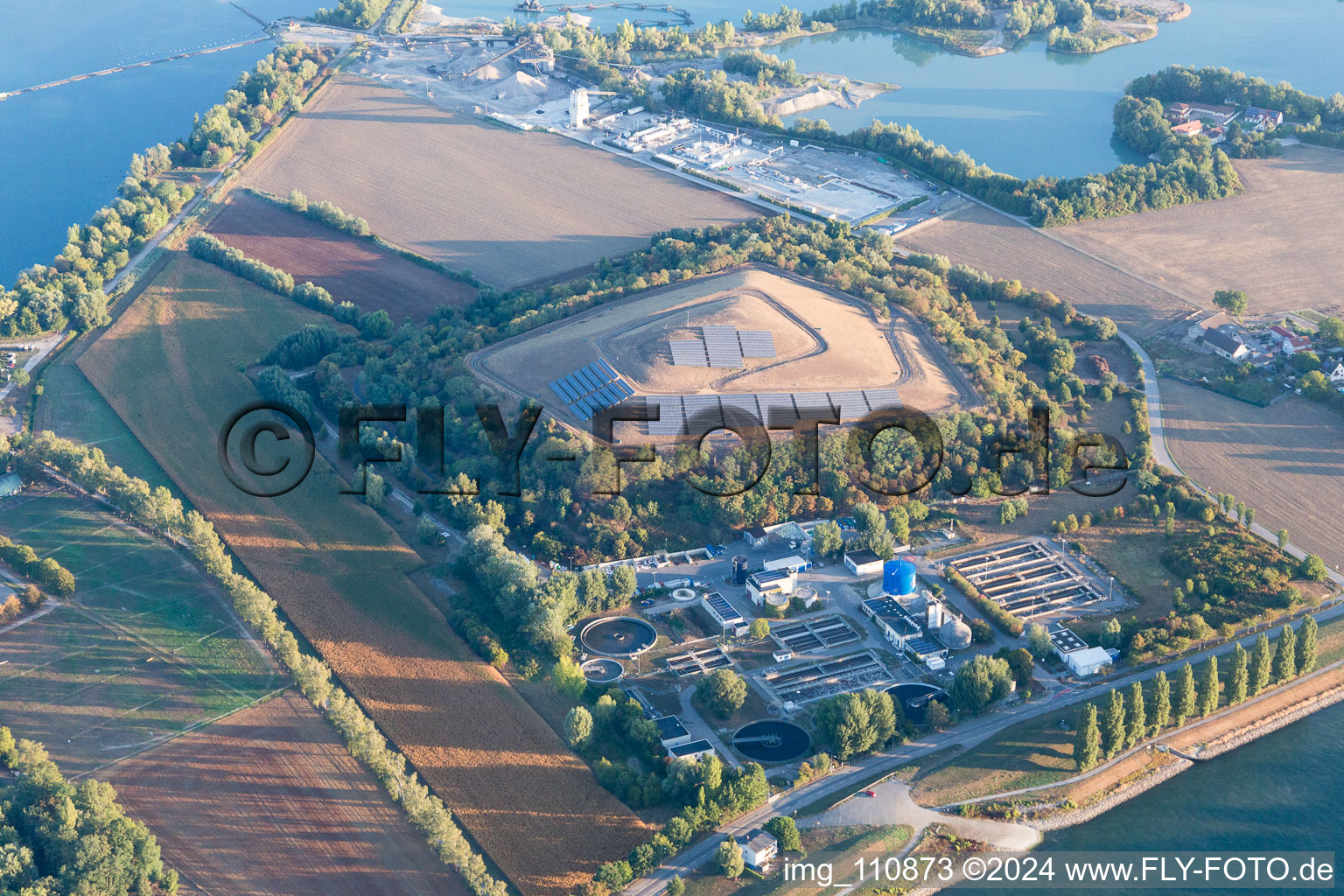 Bird's eye view of Speyer in the state Rhineland-Palatinate, Germany