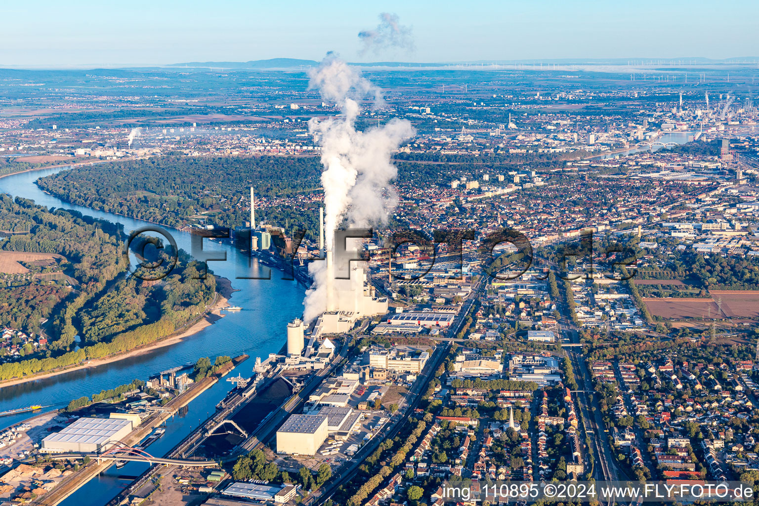 Unilever Germany in the district Rheinau in Mannheim in the state Baden-Wuerttemberg, Germany